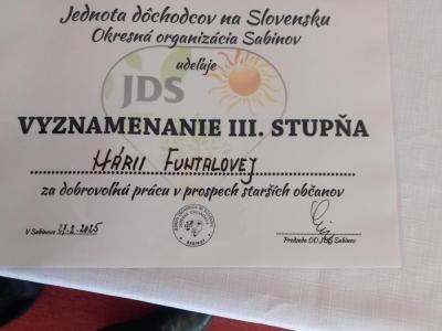 Výročná schôdza JDS ZO Rožkovany , foto 27 z 33
