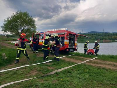 Taktické cvičenie dobrovoľných hasičov , foto 29 z 33
