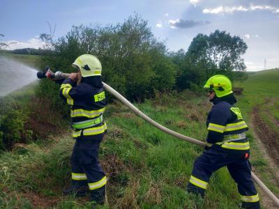 Taktické cvičenie dobrovoľných hasičov , foto 23 z 33