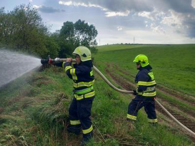 Taktické cvičenie dobrovoľných hasičov , foto 1 z 33