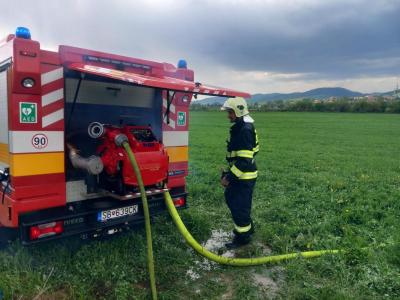Taktické cvičenie dobrovoľných hasičov , foto 12 z 33
