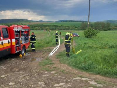 Taktické cvičenie dobrovoľných hasičov , foto 24 z 33