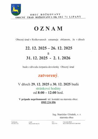 OZNAM 
