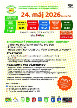 Cyklopodujatie pre deti a rodičov na Hornej Toryse a iniciatíva za výstavbu cyklochodníka EuroVelo 11