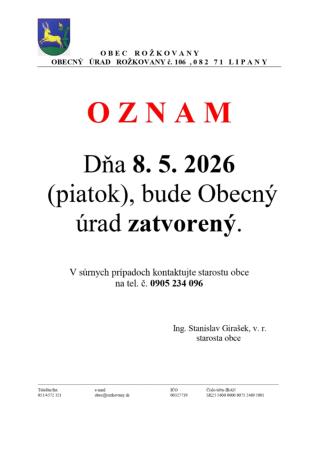 OZNAM 