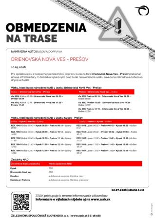 Vlakové výluky 