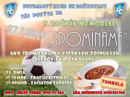 Futbalový turnaj 27.7.2019