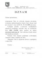 OZNAM OCÚ