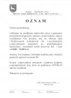 OZNAM OCÚ