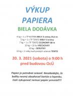 VÝKUP PAPIERA