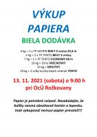 VÝKUP PAPIERA