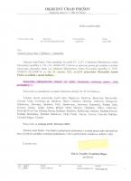 OZNAM OÚ Prešov o zrušení pracoviska 