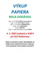 VÝKUP PAPIERA 