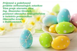 VEĽKONOČNÝ POZDRAV 